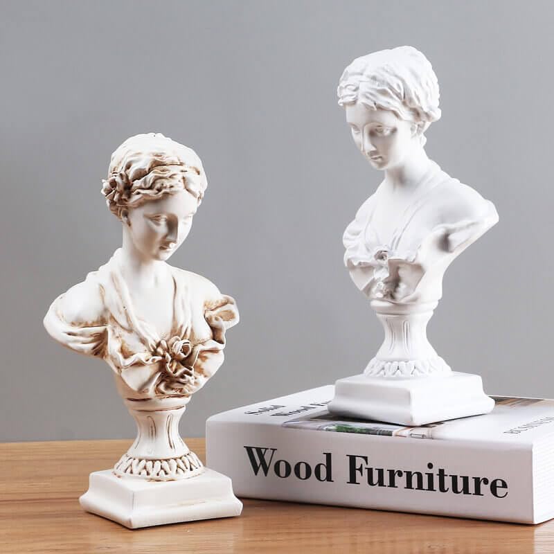 Goddess Bust Statue Classical Indoor Decor Gift