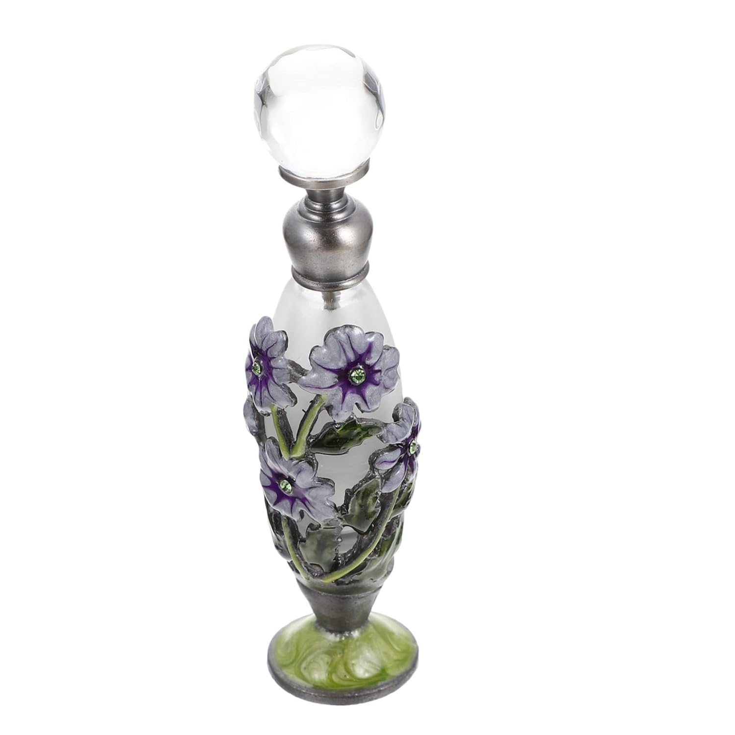 Healeved Chic Vintage Glass Essential Oil Bottle