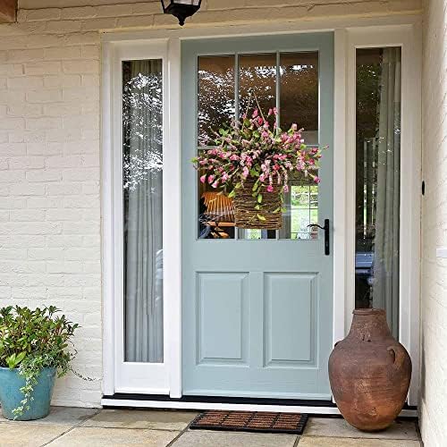 2025 Cream Hydrangea Door Wreath Decor