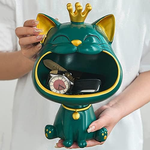 Fortune Cat Key Bowl for Entryway and Desk