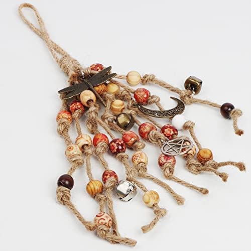 Witch Bells for Magic Home Protection Handmade Wicca Decor for Door Knob