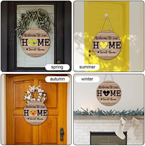 13 Pcs Mouse Welcome Door Sign Set