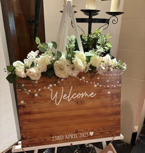 Arch Flowers Artificial Floral Swag 23 Inch Ivory