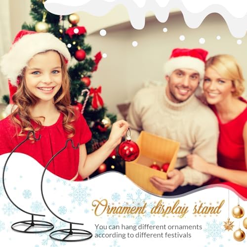 Baderke 2 Pack Ornament Display Stand Hanging Hook