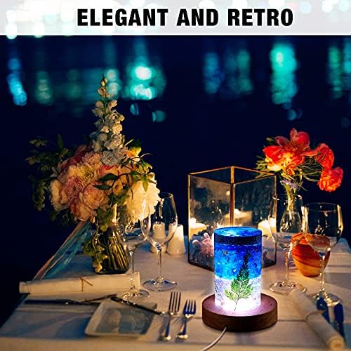 Mudder 2 Piece LED Display Stand with Remote Control