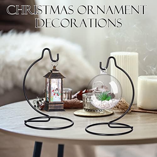 Tatuo 30 Pcs Ornament Display Stand Holder Hanger for Glass Balls and Terrariums