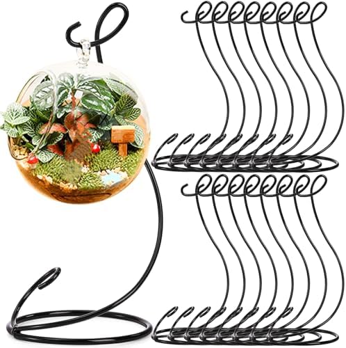 Peohud 16 Pack Hanging Ornament Display Stand