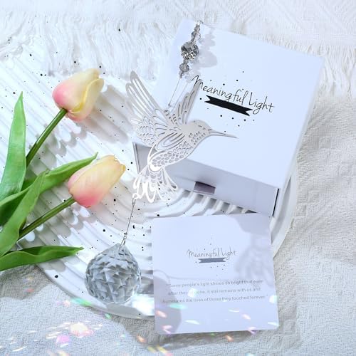 Modern Memorial Gifts - 40mm Crystal Ball Suncatcher