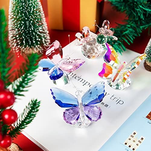 HD Crystal Butterfly Animal Ornament for Home Office Decor 1