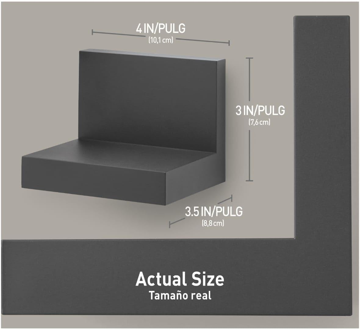 Command Display Ledges 2 Ledges 8 Medium Strips 2 lb Capacity