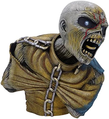 Iron Maiden Piece of Mind Bust Box Small Resin