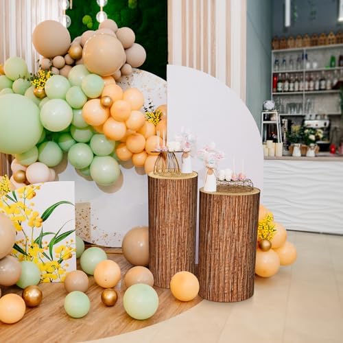 5 Pcs Party Cylinder Stand Covers Spandex