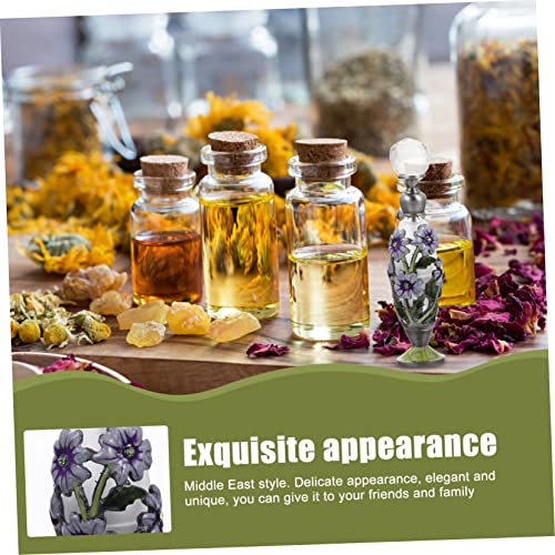 Healeved Chic Vintage Glass Essential Oil Bottle