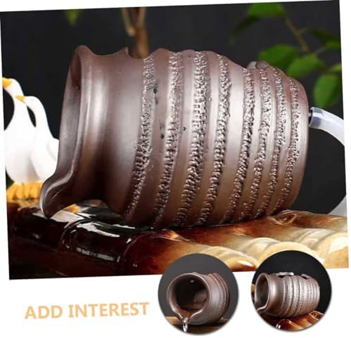 Vintage Ceramic Waterfall Jar for Home and Garden Decor