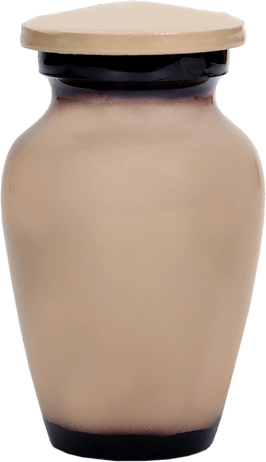 Hlc Lovely Elephant Small Keepsake Urn - Mini Memorial Urn for Human Ashes with Velvet Box Bag 3 In