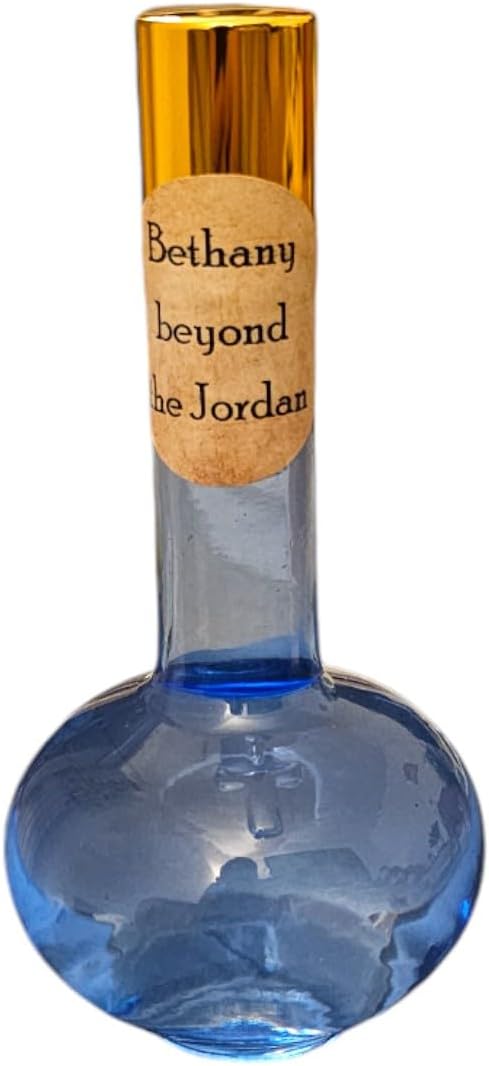 Jordan River Holy Water Set for Women - Glass Amphora Frankincense