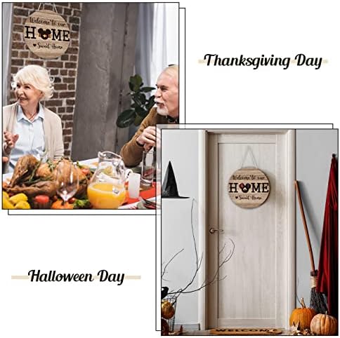 13 Pcs Mouse Welcome Door Sign Set
