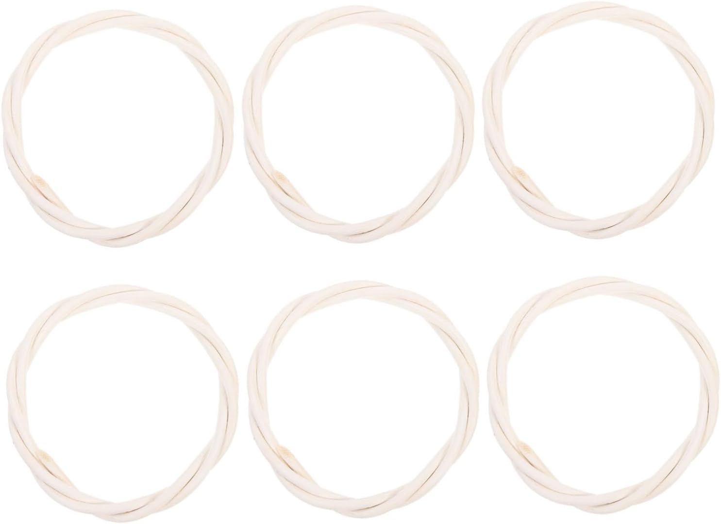 NOLITOY 6pcs Rattan Wreath Crafting Kit for Decorations