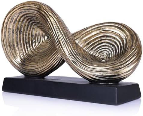 Orenm Infinity Loop Symbol Sculpture Gold