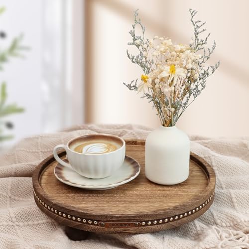 Wooden Decorative Round Tray 1181 Inch Home Decor