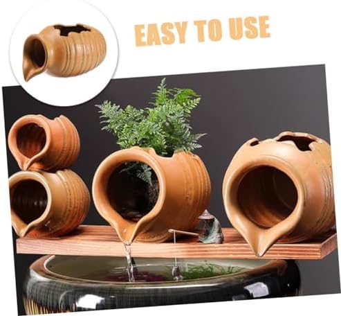 Ceramic Water Fountain Jar for Indoor and Outdoor Decor 1