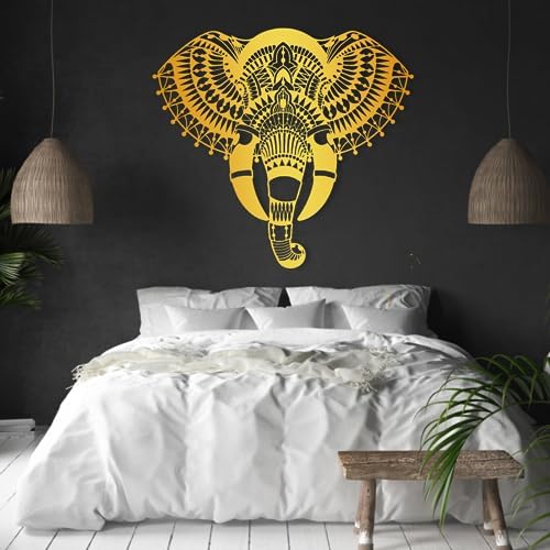 Fayholy Elephant Metal Wall Art Decor 275x251