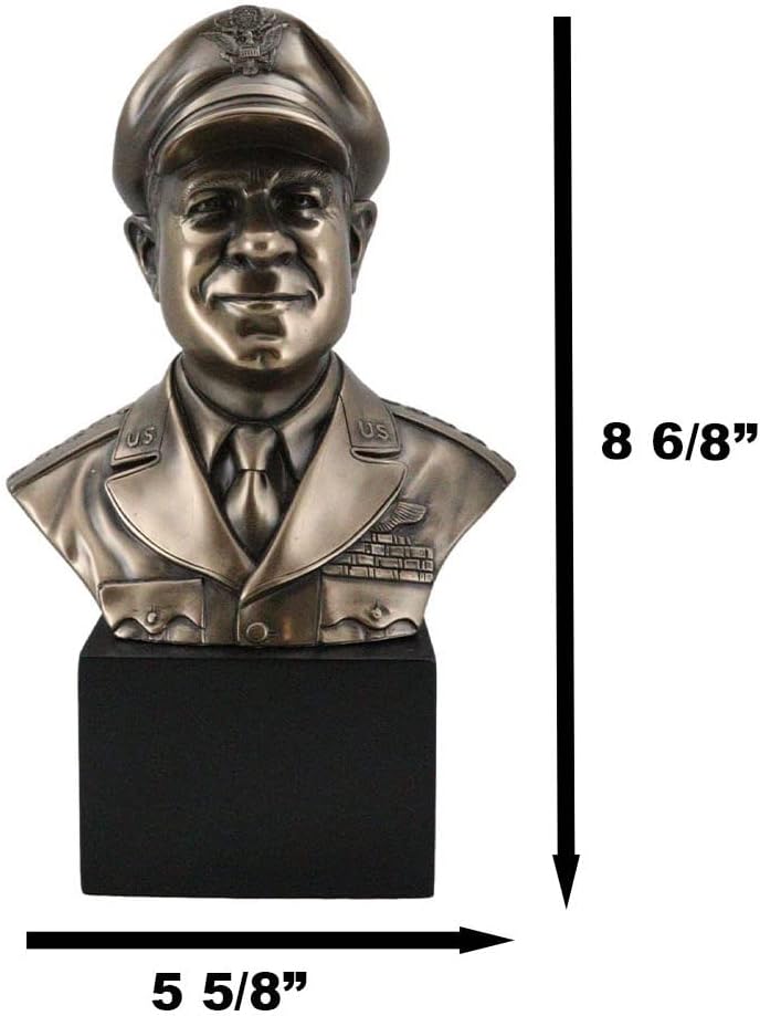Ebros Gift Jimmy Doolittle 9 Inch Bust Sculpture