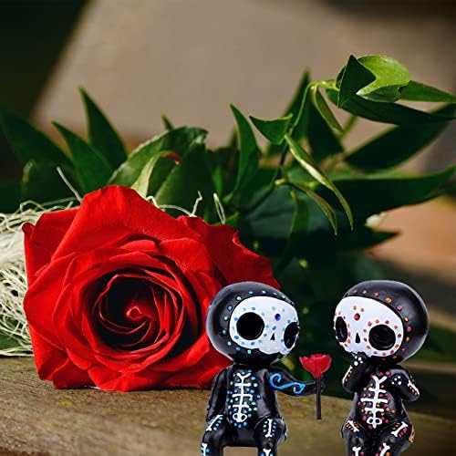 Sugar Skull Couple Figurine Halloween Decor