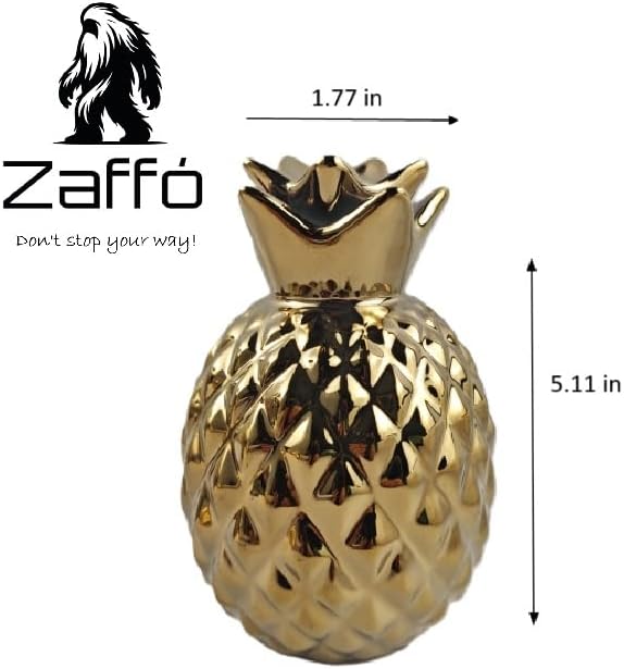 Gold Pineapple Key Holder Bowl with Aroma Diffuser 1