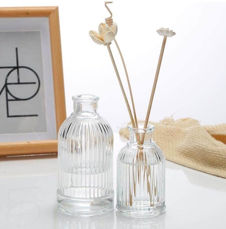 40ml Clear Glass Diffuser Jar for Aromatherapy and Decor