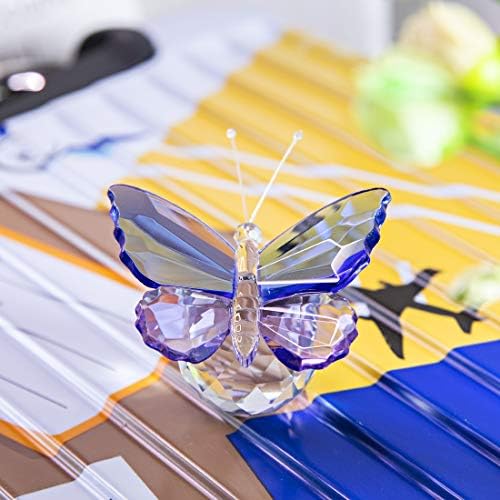 HD Crystal Butterfly Animal Ornament for Home Office Decor 1