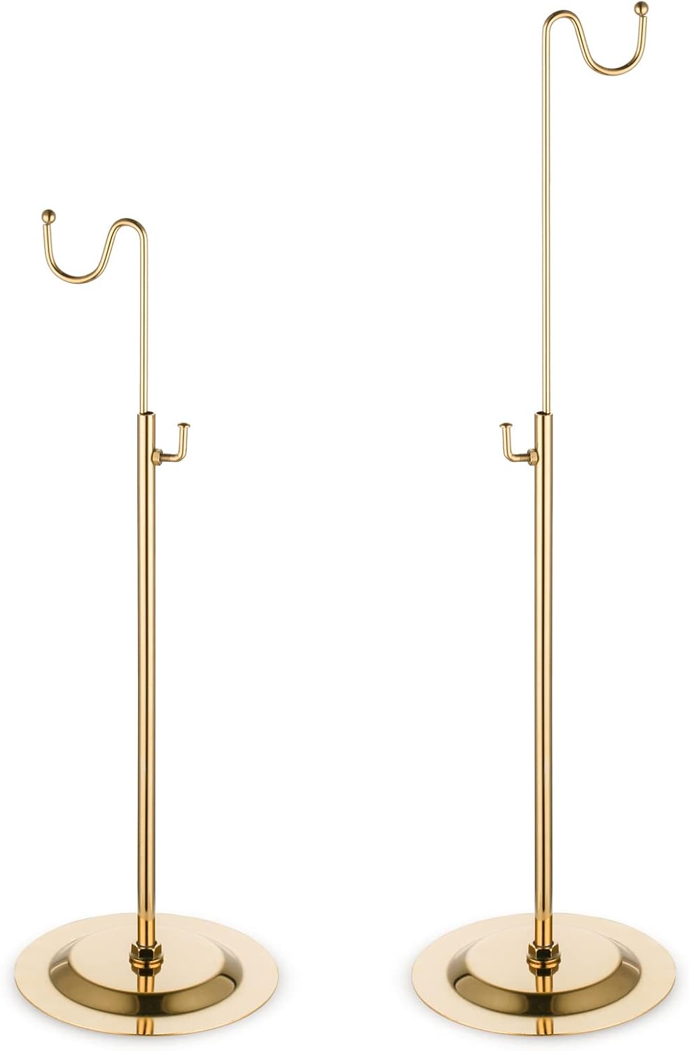 Gold Handbag Display Stands Set of Two