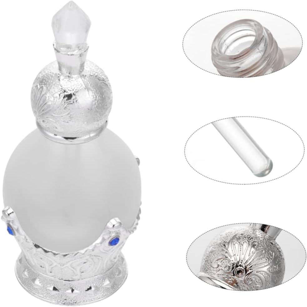 Vintage Glass Dropper Bottle for Essential Oils and Fragrances