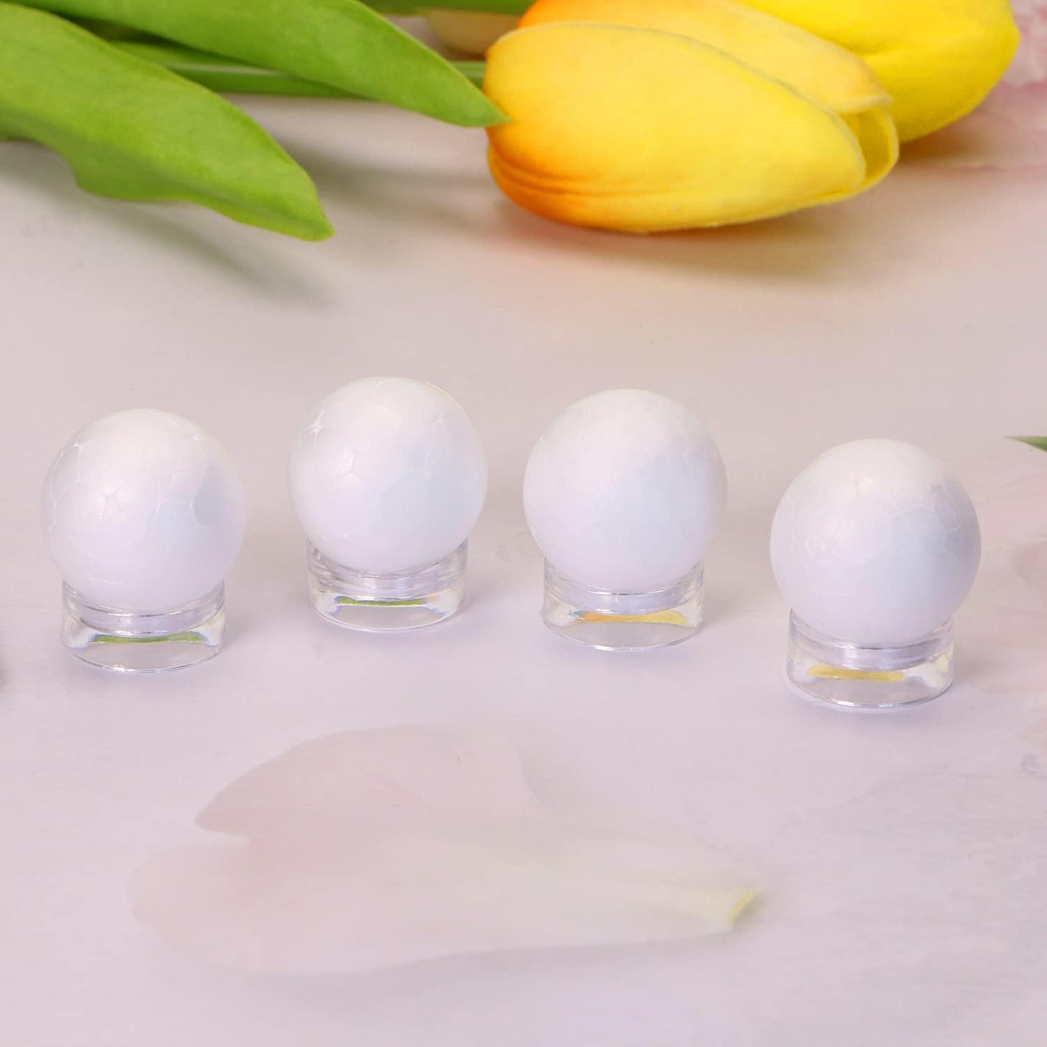 Penta Angel Acrylic Display Stands 12Pcs for Golf Ball Softball Tennis Spheres Jewelry Collections