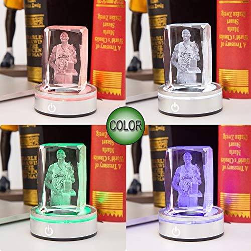IFOLAINA LED Lighted Display Pedestal USB Battery Operated Flat Top