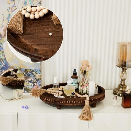 Wooden Decorative Tray 16x118in Farmhouse Style Coffee Table Decor 1