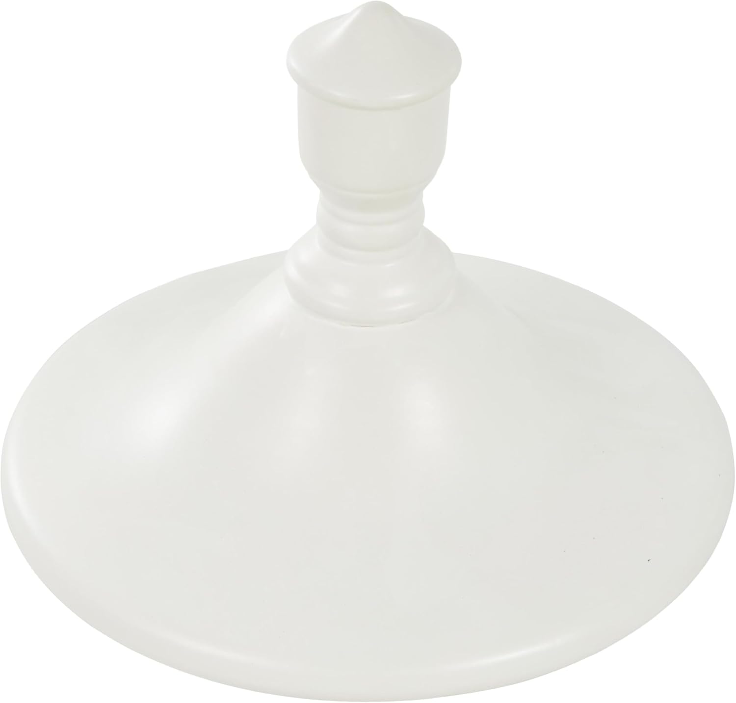 Deco 79 White Ceramic Fluted Urn Decorative Jar with Lid