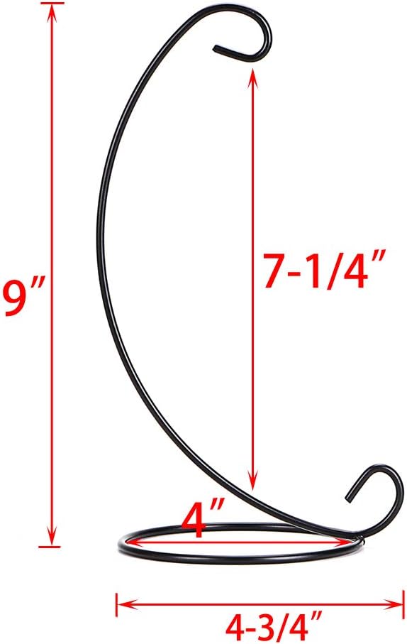 OwnMy 10 Pack Iron Hanging Ornament Display Stand
