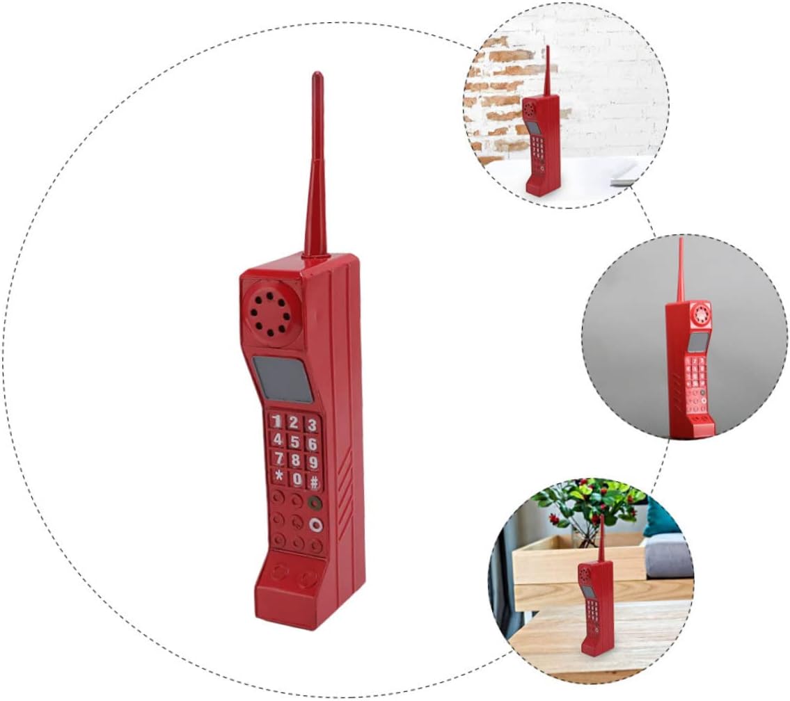 Zerodeko Vintage Style Decorative Iron Cellphone Ornament