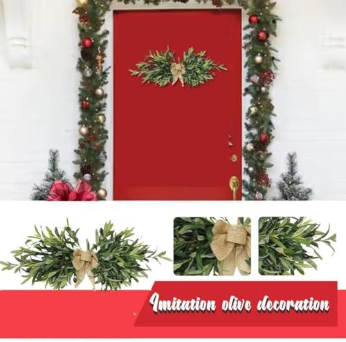 24 Inch Artificial Olive Flower Swag Decor 1