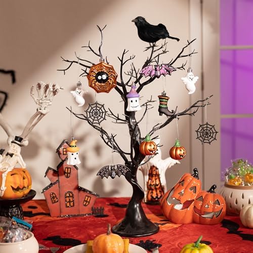Valery Madelyn Halloween Ornaments Set for Mini Tree 12pcs
