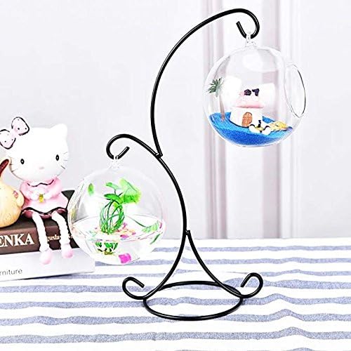 YY YEARCHY Iron Hanging Ornament Stand for Glass Terrarium