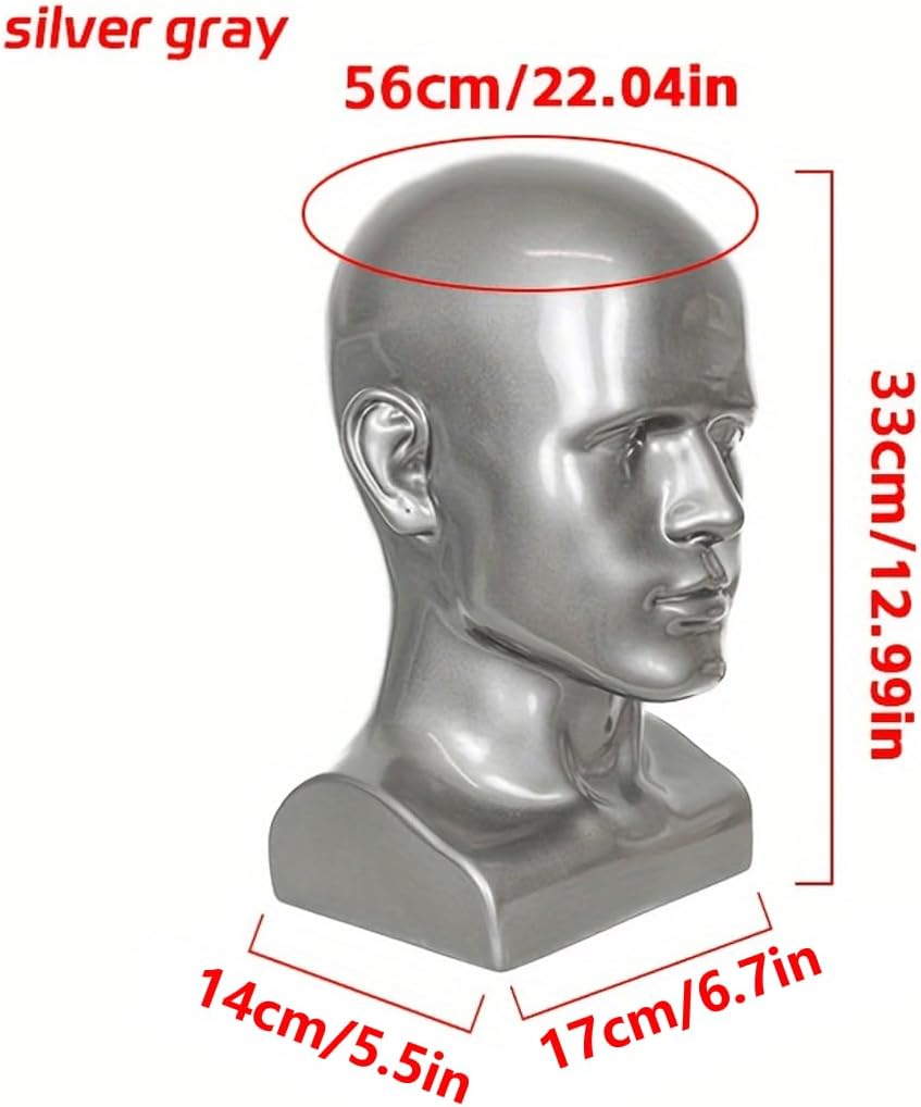 Professional Male Mannequin Head for Display