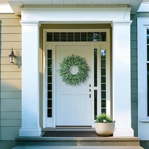 26 Artificial Boxwood Wreath for Front Door