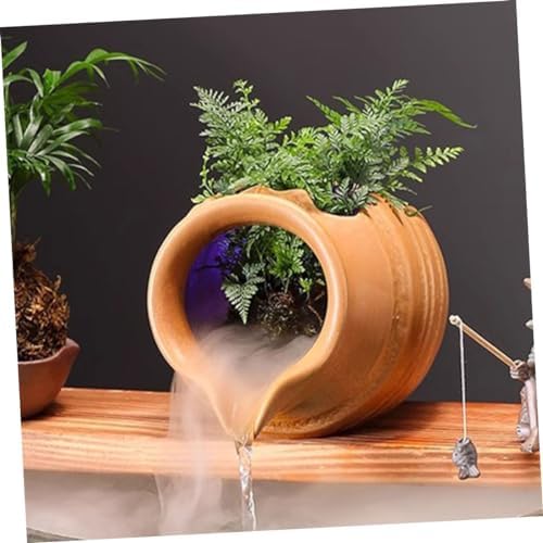 Ceramic Water Fountain Jar for Indoor and Outdoor Decor 1