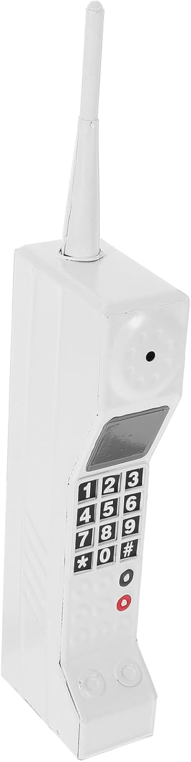 Retro Cellphone Decor Statue Vintage Phone Ornament