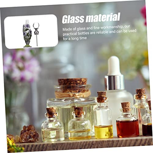 Healeved Chic Vintage Glass Essential Oil Bottle