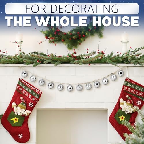 6Pcs Mini Disco Ball Party Decor - Festive Shiny Ornaments