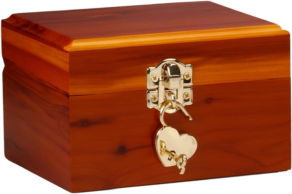 Aromatic Cedar Urn for Human and Pet Ashes Small Size