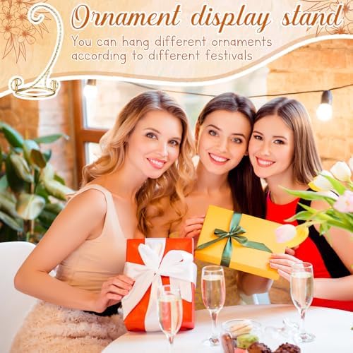 MorningRo 75 Inch Gold Ornament Display Stand